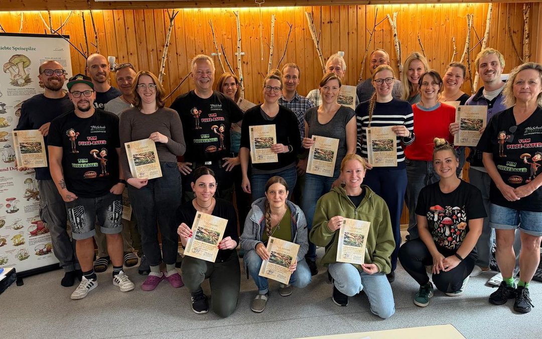 Pilze mit Lamellen – unser Workshop vom Wochenende